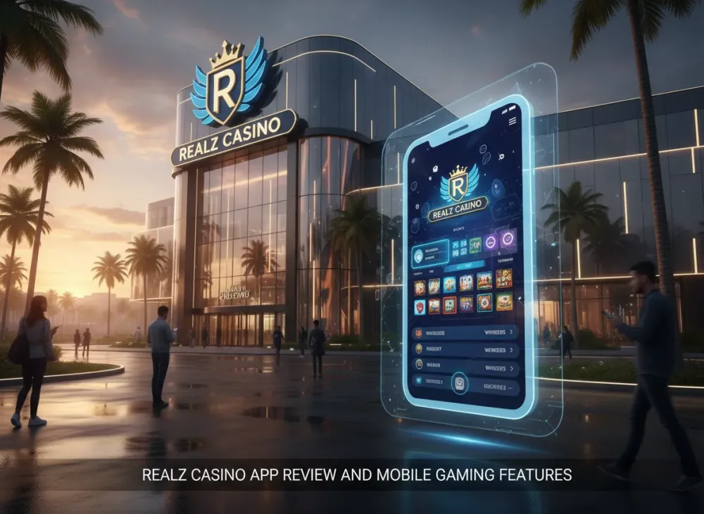 Realz casino app review and mobile gaming features