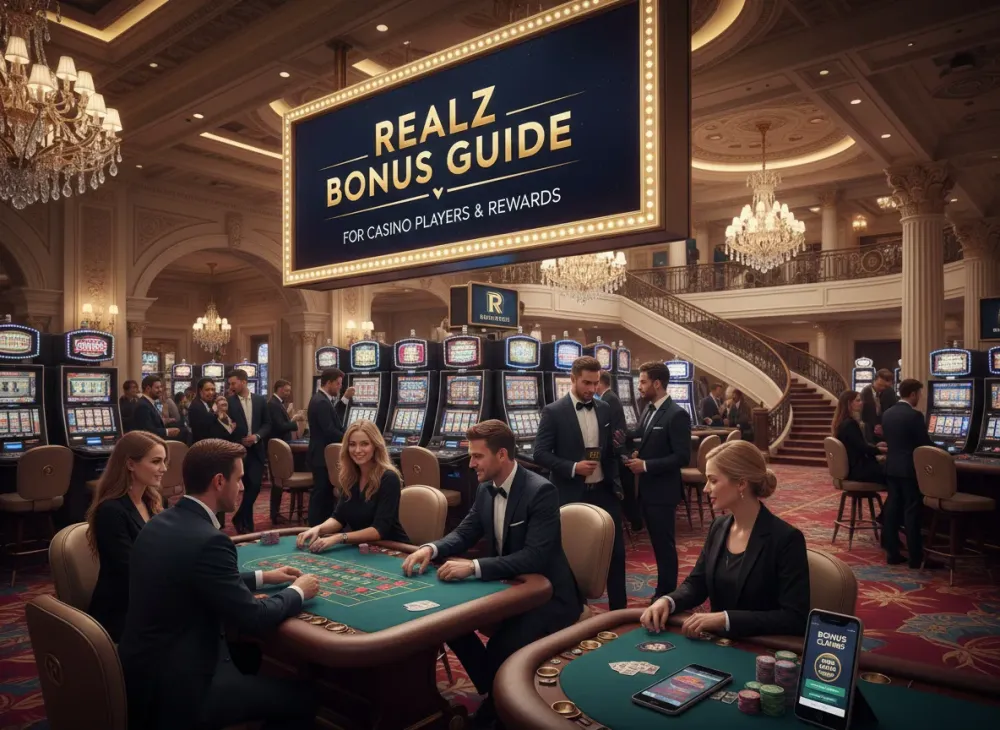 Realz bonus guide for casino players and rewards